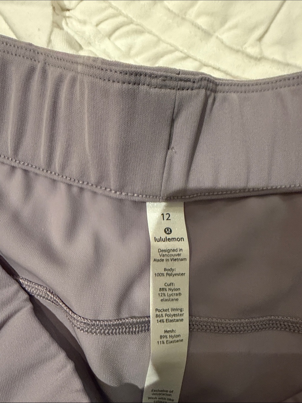 lululemon athletica Lavender Gray Women's Joggers - Picture 2 of 6
